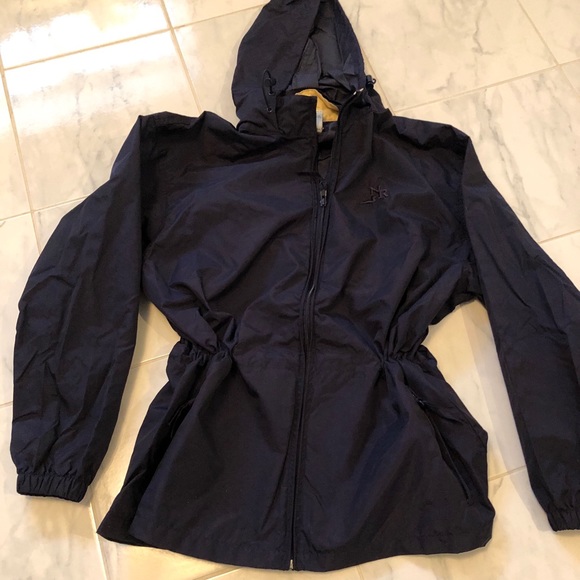 Northern Reflections blue lightweight rain jacket